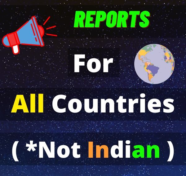 ALL World Not INDIA